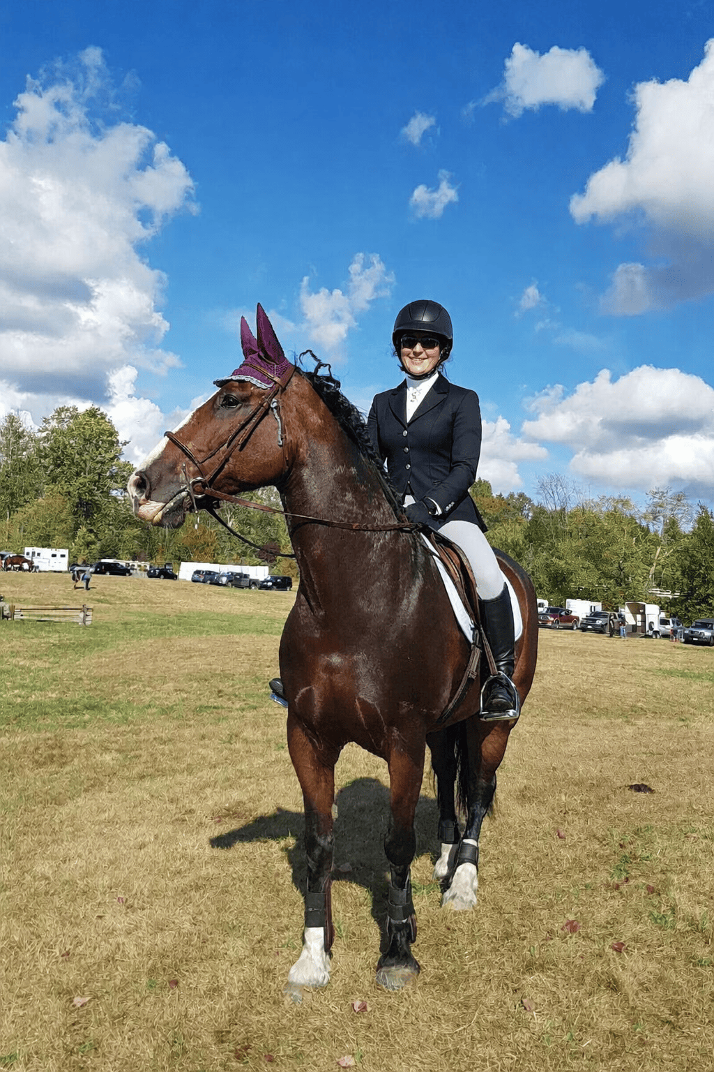 Cassandra Tattrie, certified competition coach specializing in horse riding